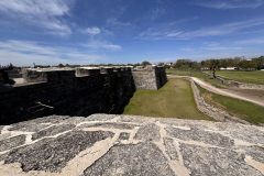 Wall of Castillo de San Marcos National Monument