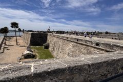 Wall of Castillo de San Marcos National Monument