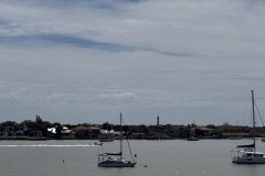 Looking into the harbor from Castillo de San Marcos National Monument