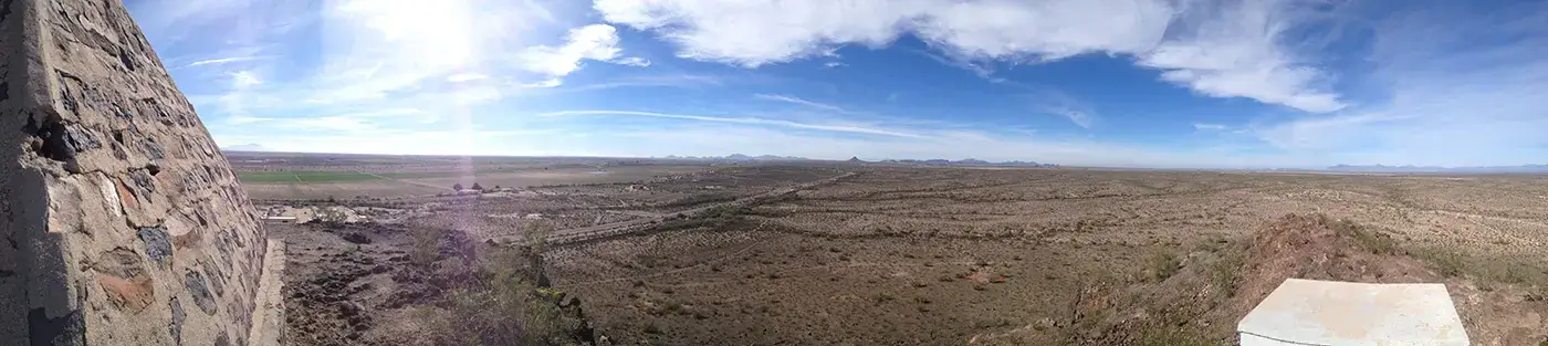 View from Poston Butte