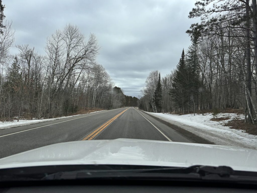 Driving through Minnesota