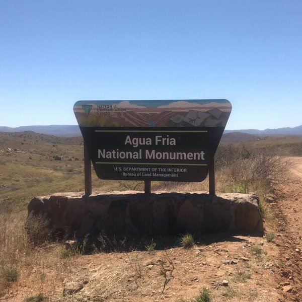 Agua Fria National Monument Sign